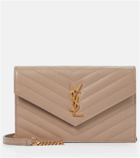 ysl wallet on a chain sale|YSL cassandre envelope chain wallet.